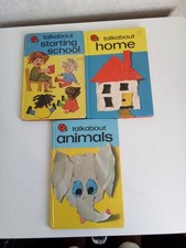 3 VINTAGE TALKABOUT LADYBIRD
