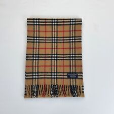 Genuine Burberry Lambswool scarf  size 166cm or 64 inches Excellent condition,,,