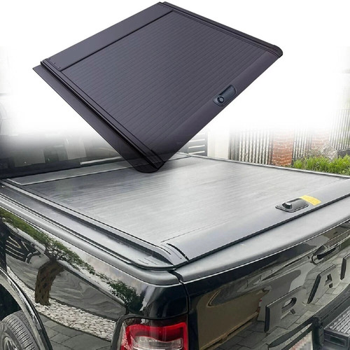 Retractable bed tonneau cover - retractable,