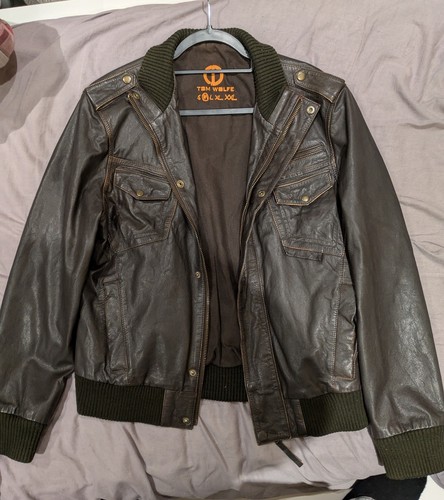 Tom wolfe goat leather bomber - goat,