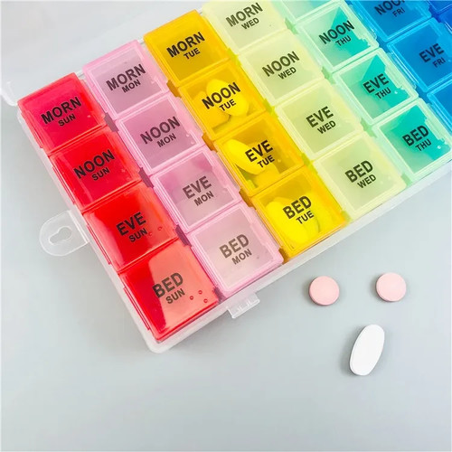 Day weekly pill box - pill,