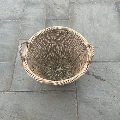 Wicker log basket cm - 50,
