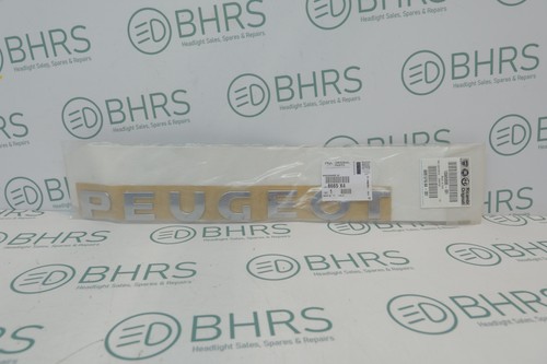 Peugeot boxer rear badge - rear,