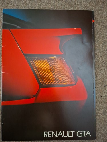 Renault alpine gta - alpine,