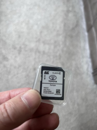 Toyota sat nav update - toyota,