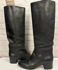 Chanel Boots 38.5 Quilted