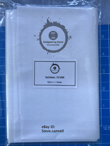 Cut away 70gsm stabiliser 52cm - cut,