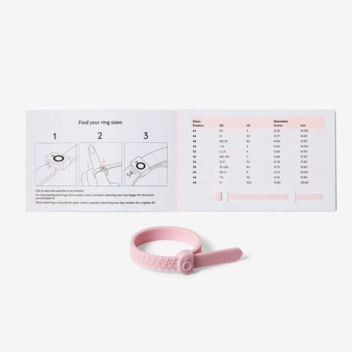 Pandora ring sizer pink - sizer, brand