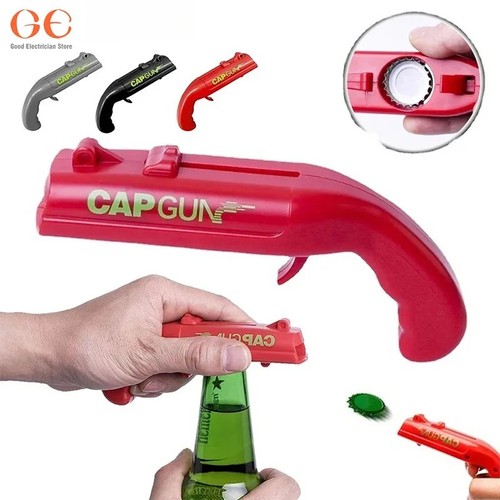 Cap gun bottle opener beer - gun,