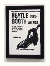 Andy Warhol Beatle Boots Print