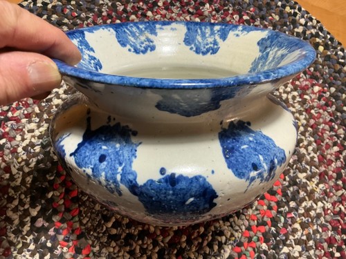 Antique spongeware stoneware - antique, spongeware/stoneware