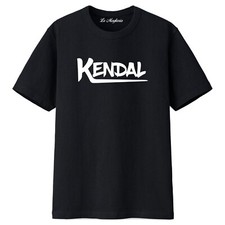 Maglietta di Kendal Logo youtuber t-shirt uomo donna bambino bianca o nera