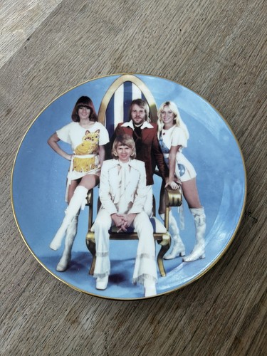 Abba collectors plate - collectors, lawrence