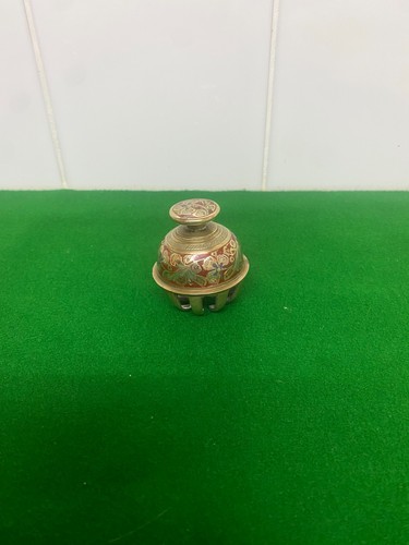 Brass elephant claw bell - brass,