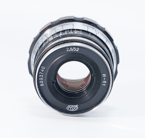 Industar rangefinder lens - 61,