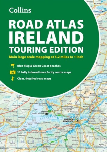 Road atlas ireland - atlas, collins