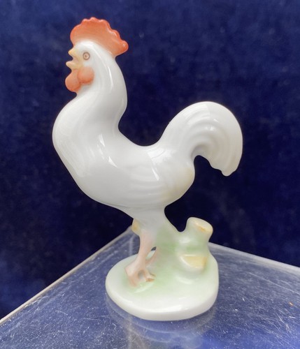 Herend porcelain cockerel - porcelain,