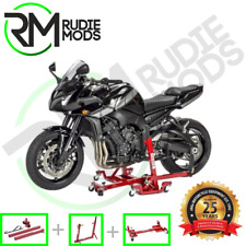 Abba Superbike Stand with Dolly & Front Arm Lift for Suzuki Motorcycles