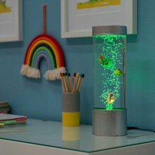 32cm LED Bubble Lamp Colour Changing Novelty Light Fish Water Tube Sensory Light