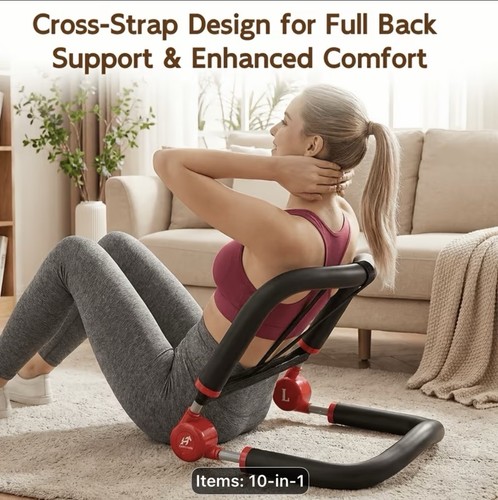 Abdominal trainer - 10-in-1,