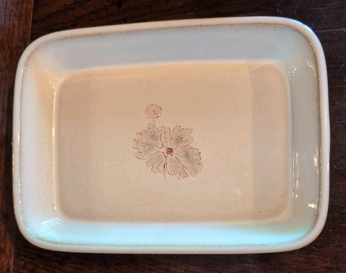 Denby maplewood butter dish - butter,