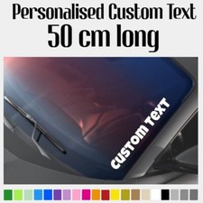 Personalised custom text