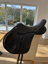 GFS Premier Jump Monoflap Saddle 17 5. Black