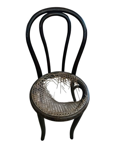 Vintage wooden bentwood - wooden, chair
