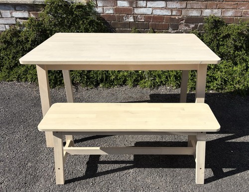 Ikea norraker table with - with, bench