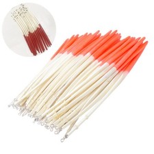 10Pcs Coarse Tench Bream Traditional Peacock Quill Feather Waggler Fishing Float