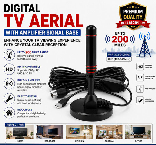 Aerial digital indoor tv - tv,