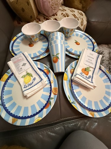 Lemon orange melamine - lemon,