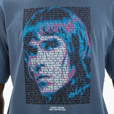 Peaceful Hooligan Ian Brown Ressurection T Shirt Blue