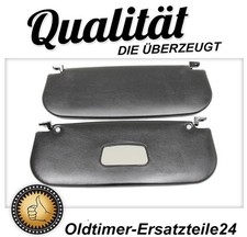 1 set black sun visors sun