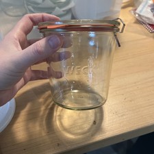 Weck Glass Preserving Jar