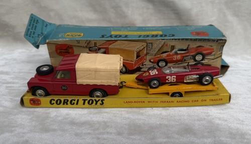 Corgi toys gift set land - set,