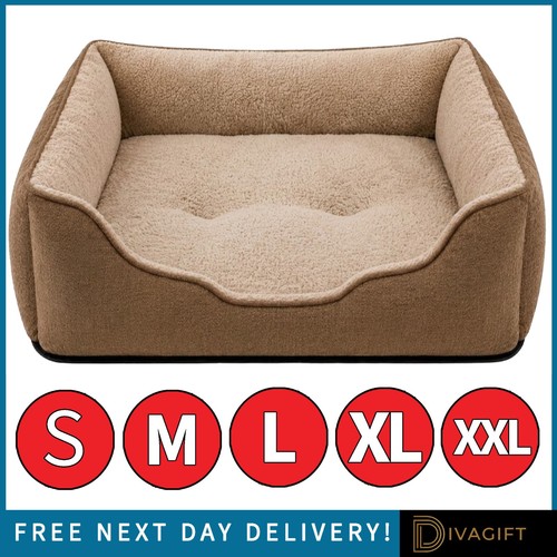 Brown pet dog bed cat - brown,