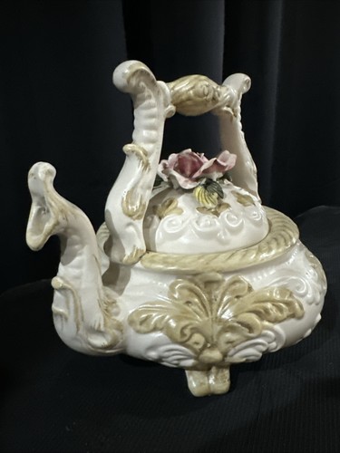 Capodimonte teapot italian - teapot,