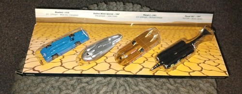 Land speed record car set - record,