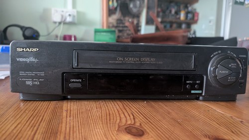 Sharp m25hm vhs vcr video - vc-m25hm,
