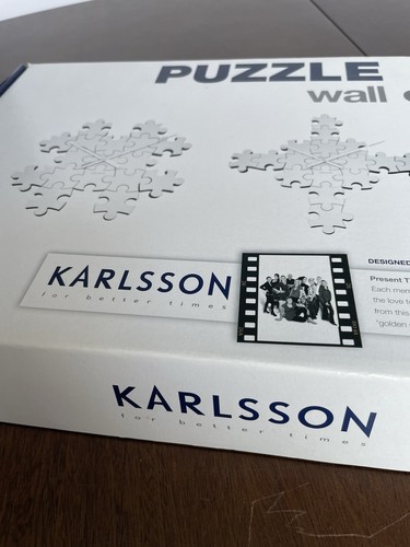 Karlsson wall clock jigsaw - karlsson,