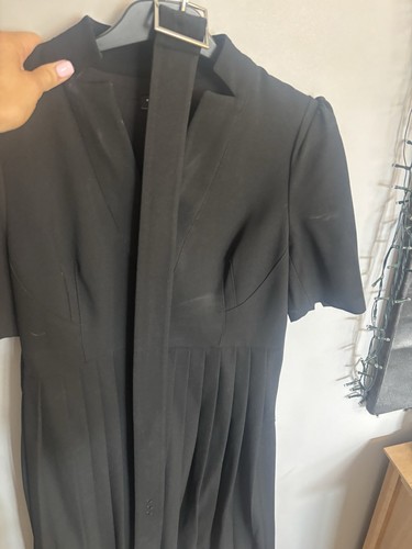 Karen millen black pleated - karen,