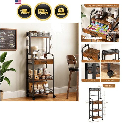 Coffee station organizer 5 - coffee,