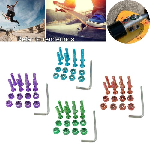 Set skateboard screws