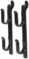 Heavy-Duty Truck Gun Rack - Versatile - Adjustable - Black Metal