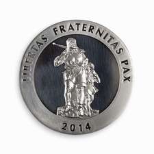 Switzerland Helvetia 2014 Silver Hans 1 oz Silver 999 Huguenin Investment Investment