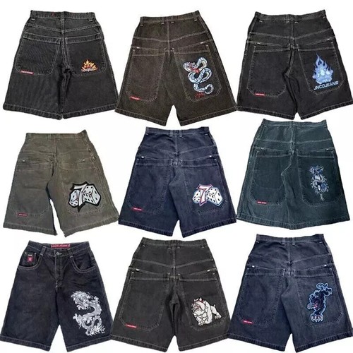 Mens denim shorts - shorts, stretch