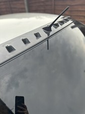 Mitsubishi evo 7,8,9 genuine carbon fibre vortex fin