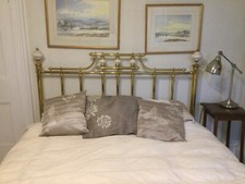 antique brass bed frame double