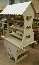 Candy Carts Wedding Cart Sweet Cart Christening Cart with Optional V Shelves